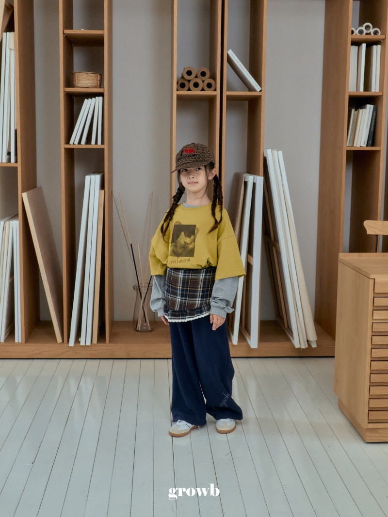 Grow B - Korean Children Fashion - #designkidswear - Miyao Tee - 11