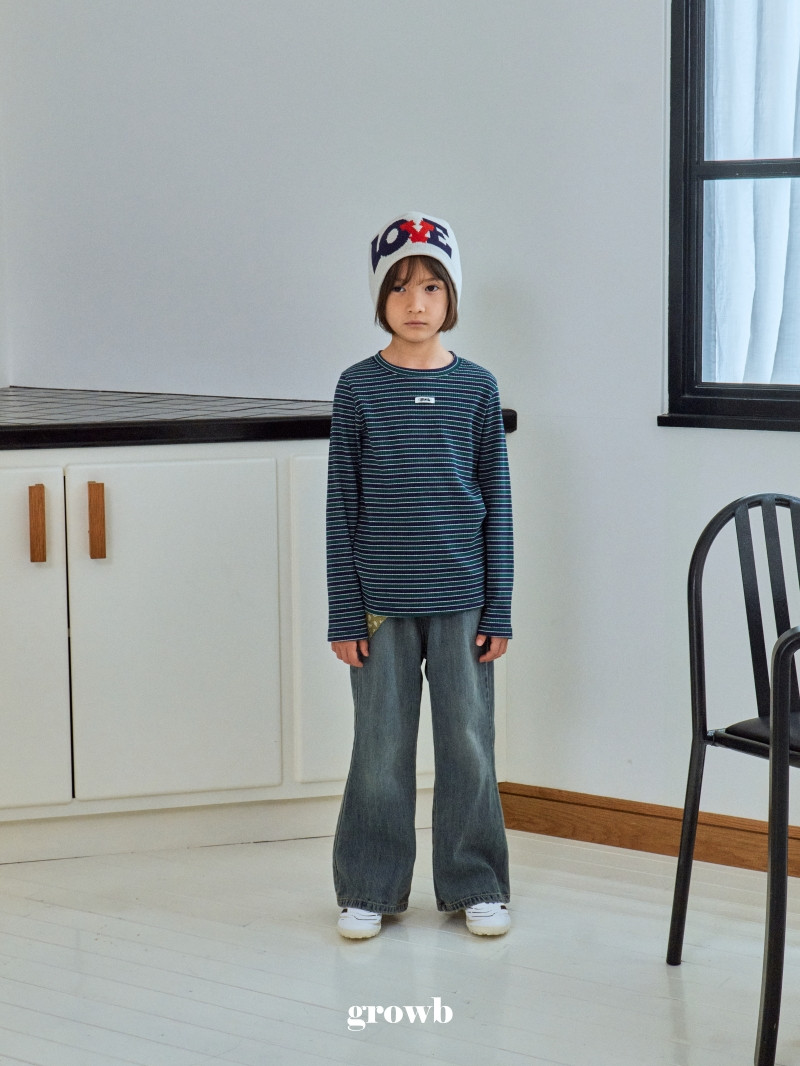 Grow B - Korean Children Fashion - #designkidswear - Awesome Bootcut Pants - 11