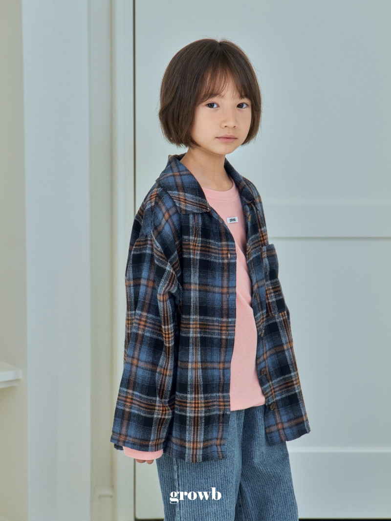 Grow B - Korean Children Fashion - #designkidswear - Love Shirt - 6