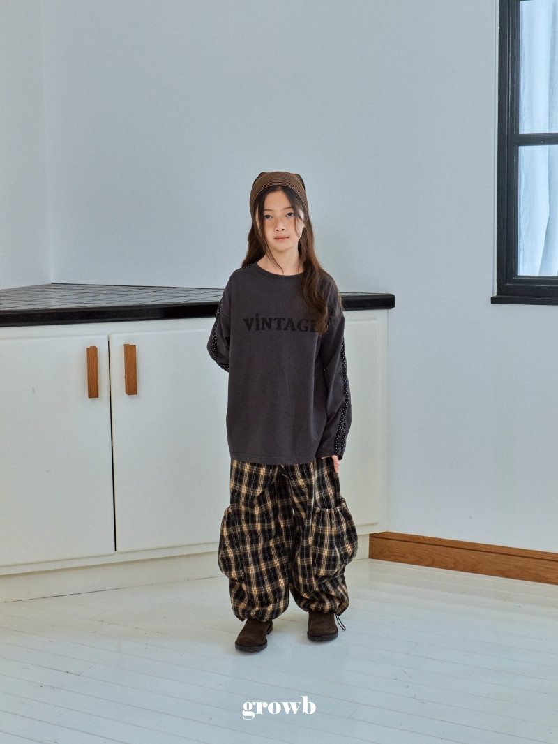 Grow B - Korean Children Fashion - #designkidswear - Vintage Tee - 12