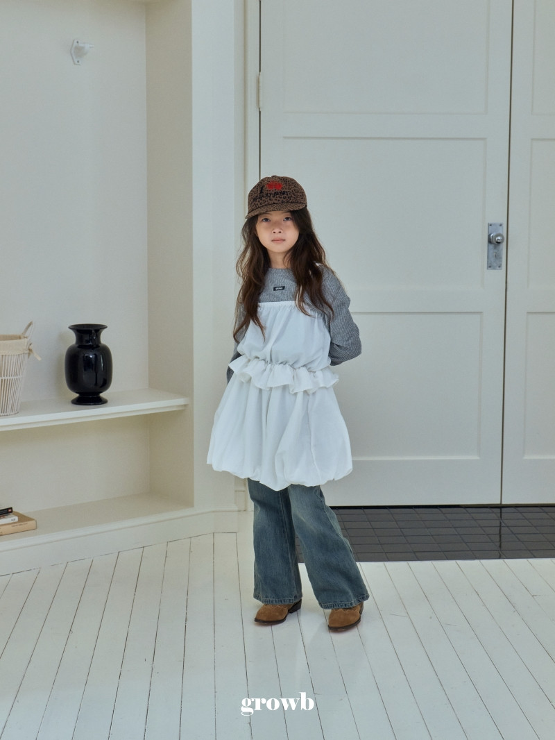 Grow B - Korean Children Fashion - #fashionkids - Bubble One-piece - 9