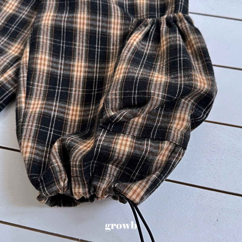 Grow B - Korean Children Fashion - #fashionkids - Check‑pocket Pants - 4