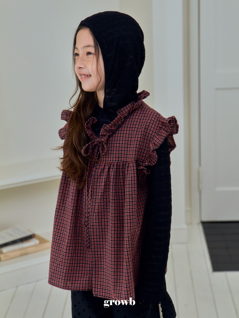Grow B - Korean Children Fashion - #kidsshorts - Miu Blouse - 12