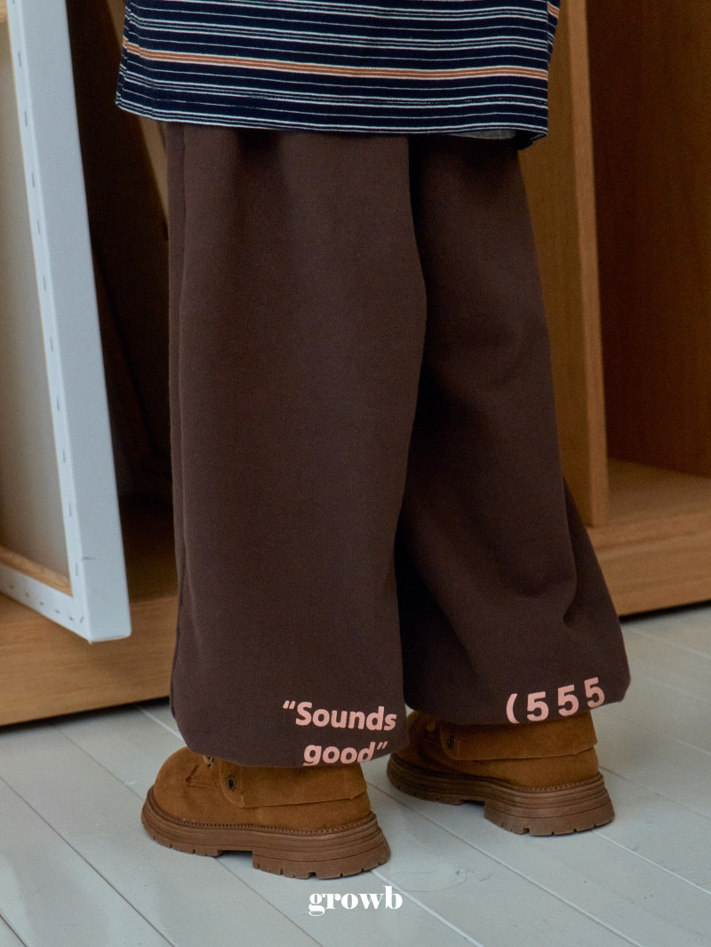Grow B - Korean Children Fashion - #kidsstore - All Day Pants - 9