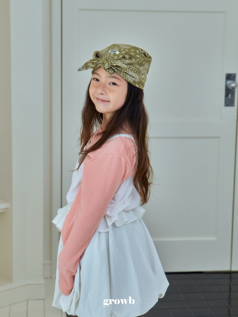 Grow B - Korean Children Fashion - #kidsstore - Paisley Scarf - 4
