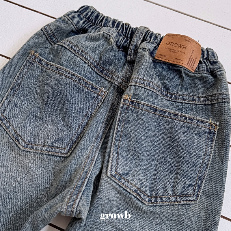 Grow B - Korean Children Fashion - #Kfashion4kids - Awesome Bootcut Pants - 4