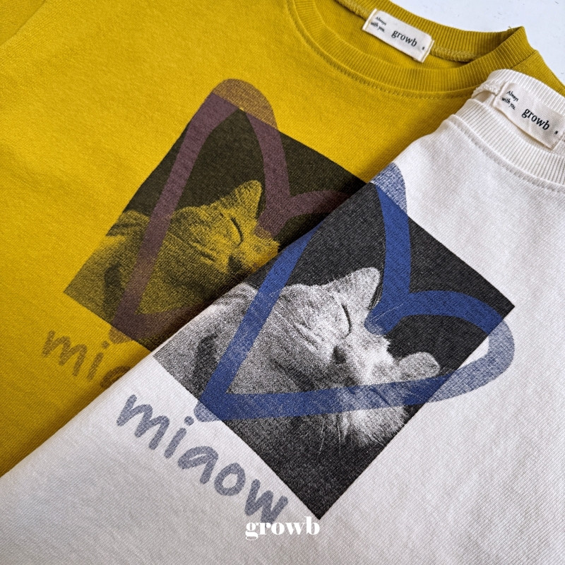 Grow B - Korean Children Fashion - #magicofchildhood - Miyao Tee - 3