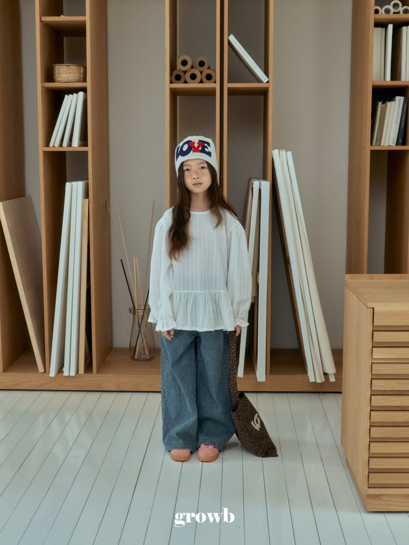 Grow B - Korean Children Fashion - #littlefashionista - Groovy Pants - 4
