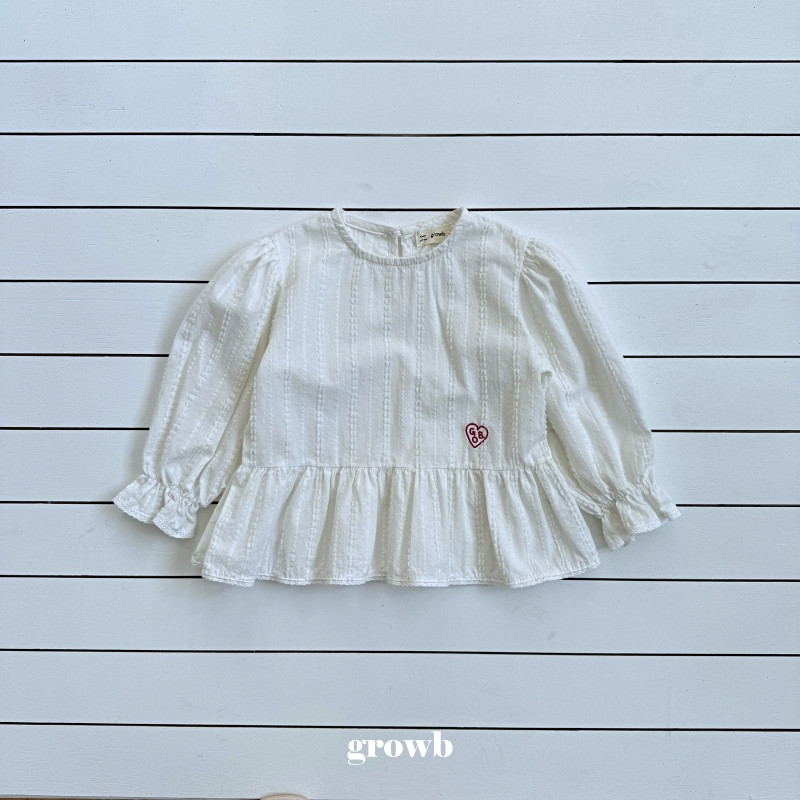 Grow B - Korean Children Fashion - #magicofchildhood - Peony Blouse - 2