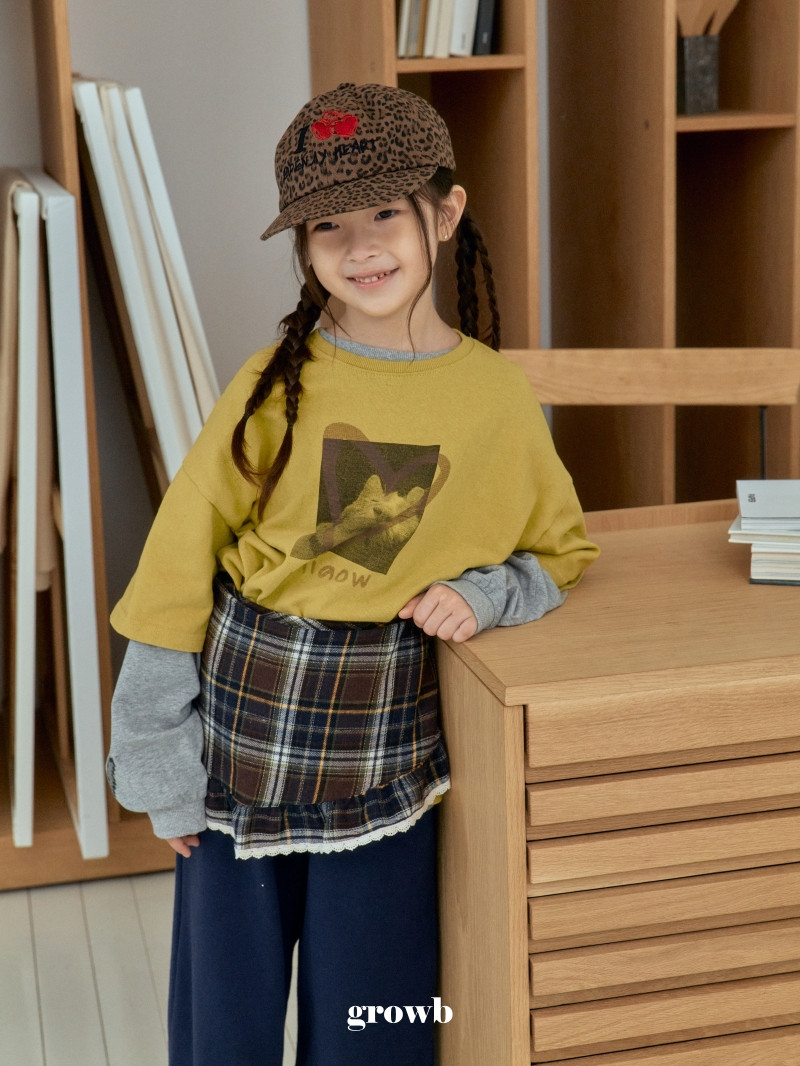 Grow B - Korean Children Fashion - #magicofchildhood - Check Apron - 11