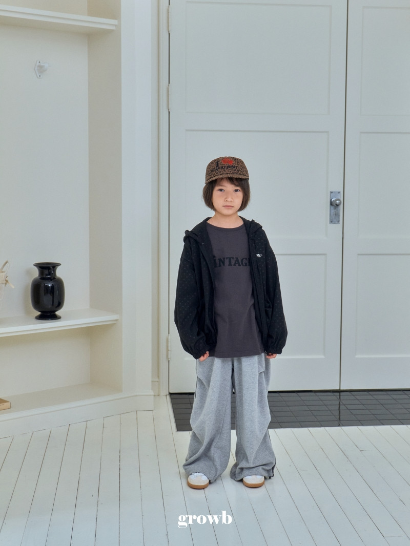 Grow B - Korean Children Fashion - #littlefashionista - Vintage Tee - 4