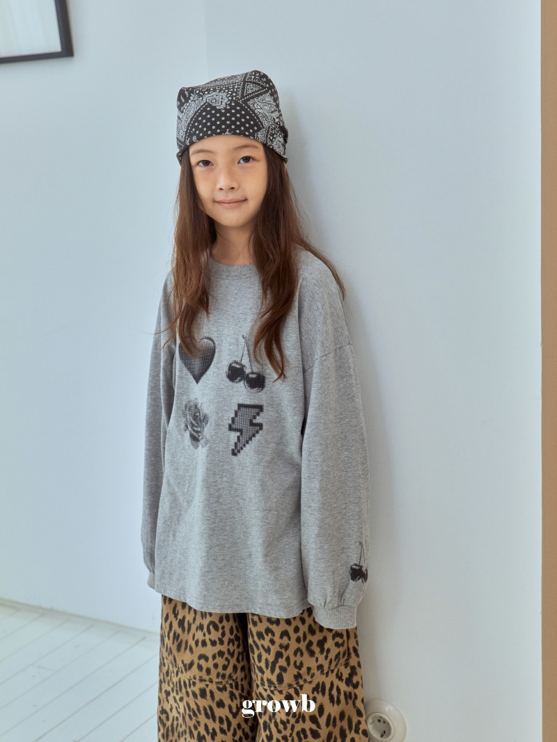 Grow B - Korean Children Fashion - #minifashionista - Pixel Tee - 7