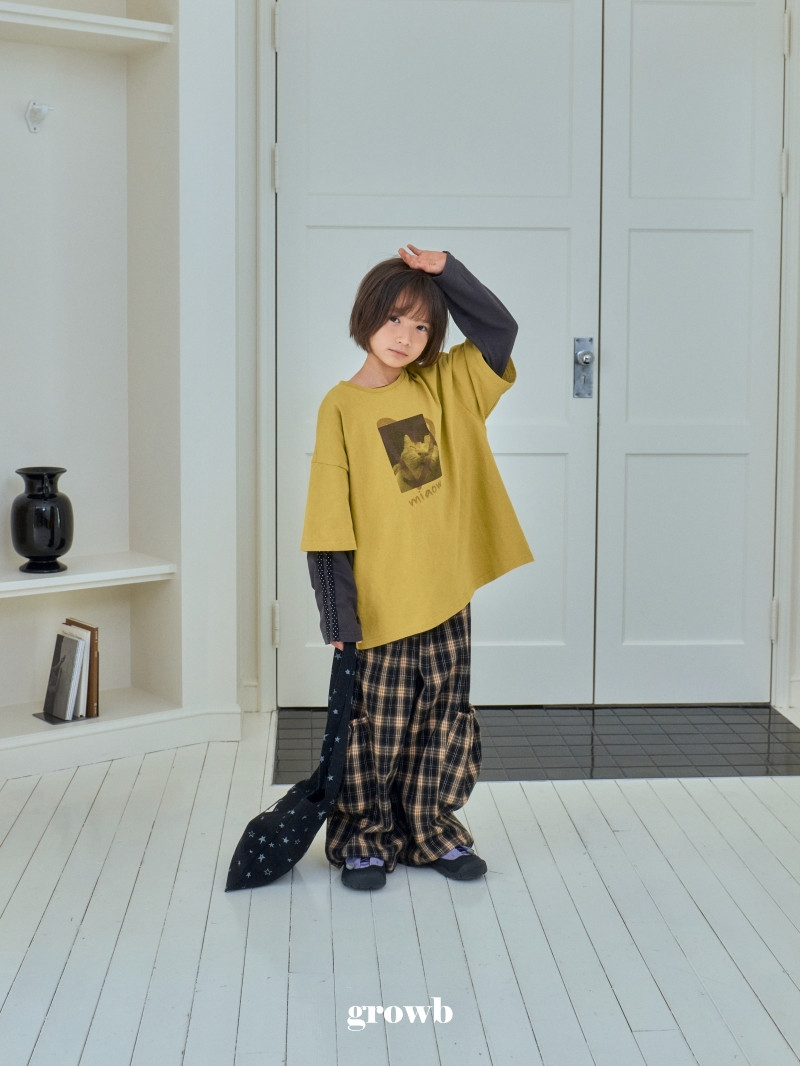 Grow B - Korean Children Fashion - #prettylittlegirls - Miyao Tee - 5