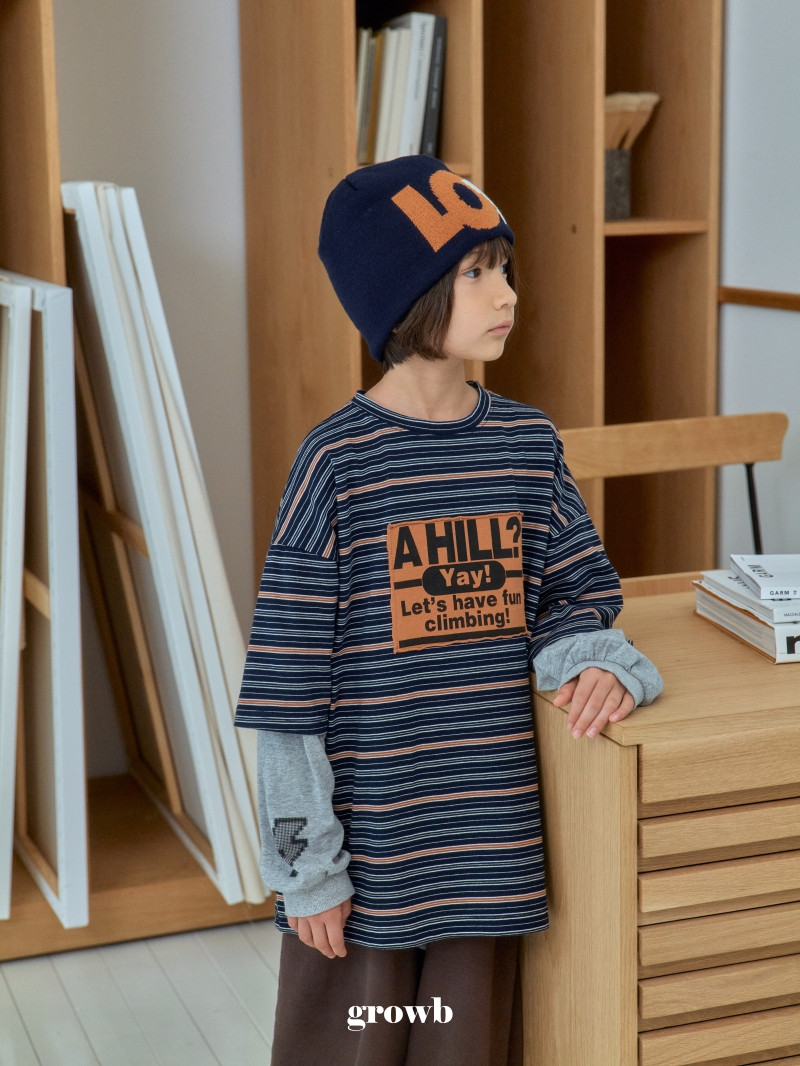 Grow B - Korean Children Fashion - #stylishchildhood - Klim Tee - 7