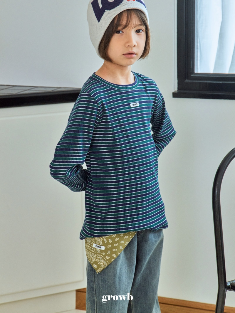 Grow B - Korean Children Fashion - #stylishchildhood - Paisley Scarf - 12