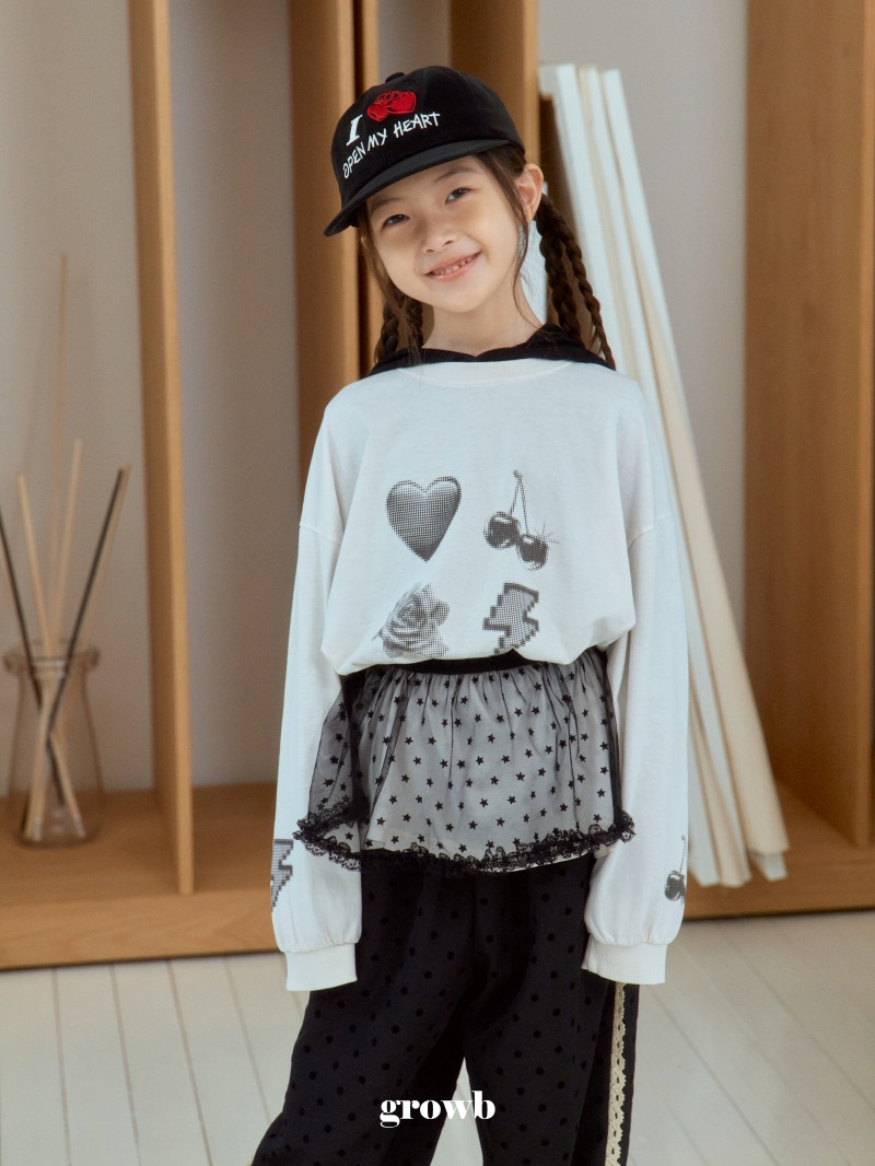 Grow B - Korean Children Fashion - #stylishchildhood - Pixel Tee - 11