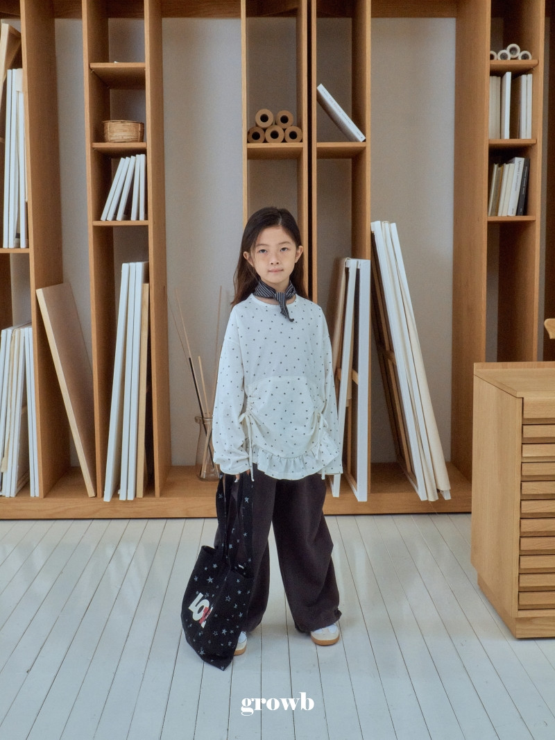 Grow B - Korean Children Fashion - #todddlerfashion - Rough Long Tee - 4
