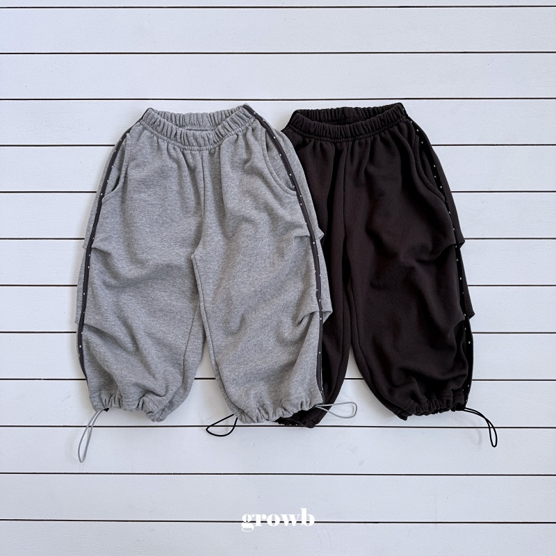 Grow B - Korean Women Fashion - #momslook - Wrinkle Pants Adult
