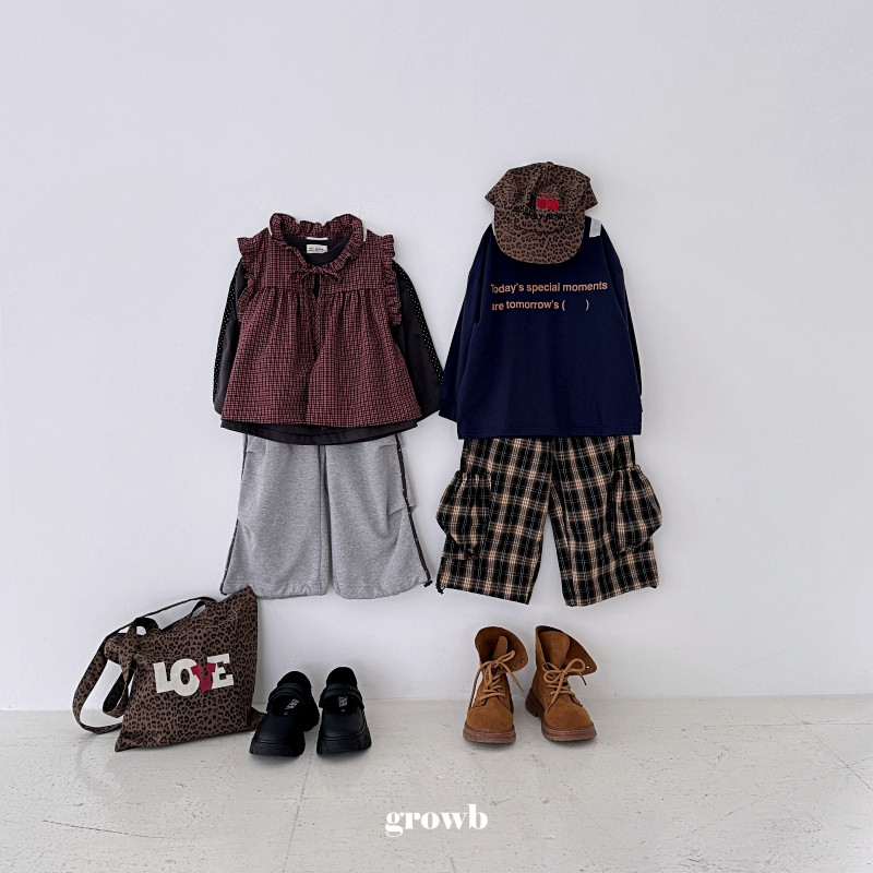 Grow B - Korean Women Fashion - #momslook - Wrinkle Pants Adult - 5
