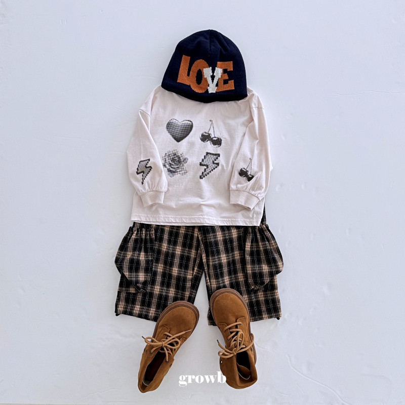 Grow B - Korean Women Fashion - #womensfashion - Pixel Tee Adult - 6