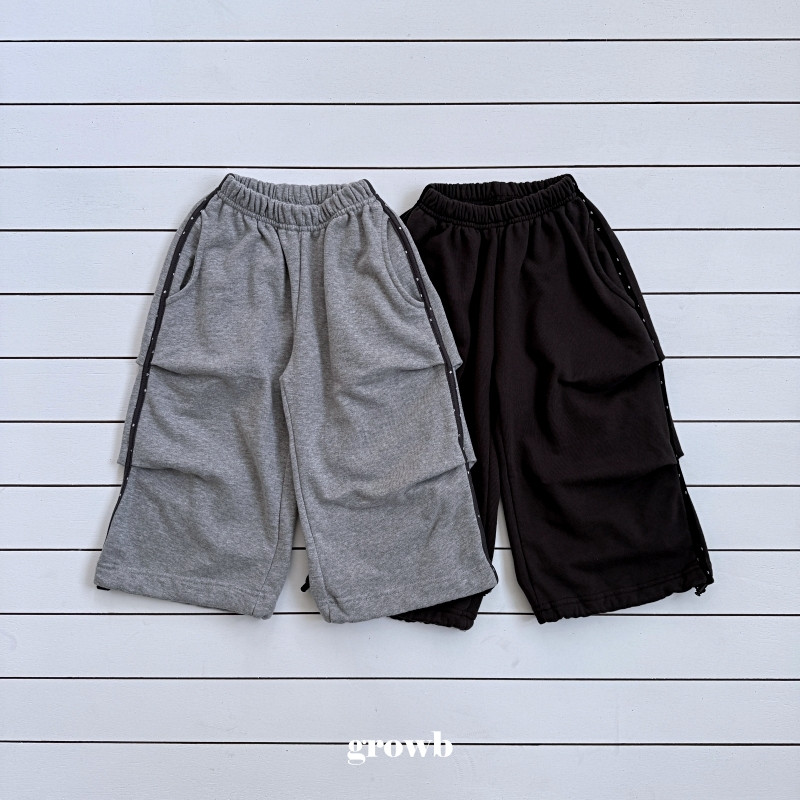 Grow B - Korean Women Fashion - #womensfashion - Wrinkle Pants Adult - 2