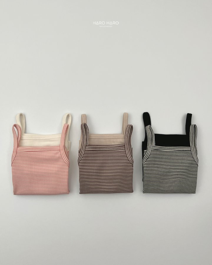 Haro Haro - Korean Children Fashion - #Kfashion4kids - Layered Strap Sleeveless (set of 2) - 10