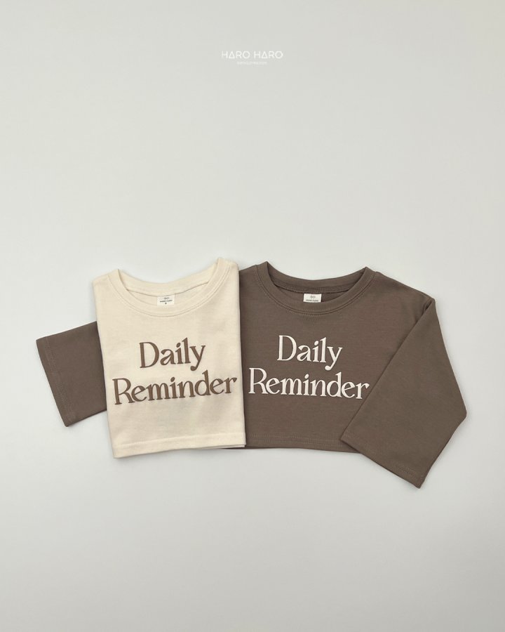 Haro Haro - Korean Children Fashion - #Kfashion4kids - Daily Crop Tee - 8