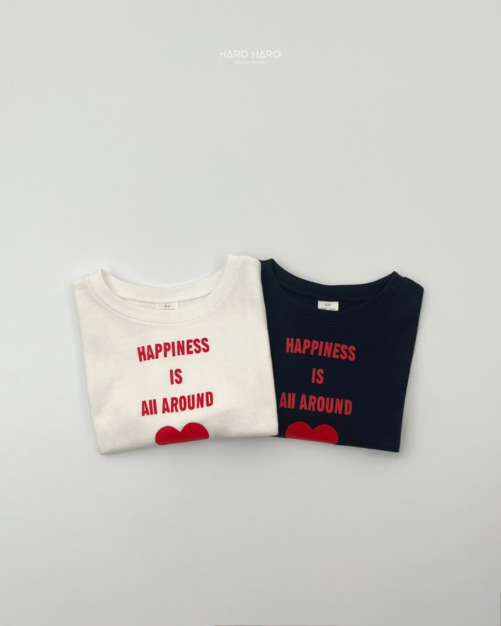 Haro Haro - Korean Children Fashion - #Kfashion4kids - Happy Crop Tee - 7