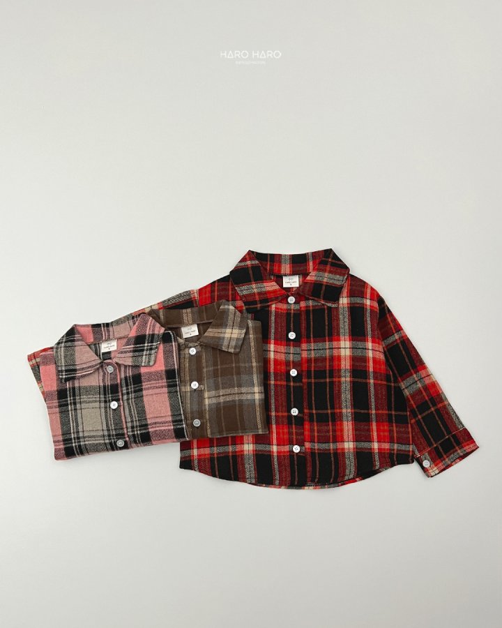 Haro Haro - Korean Children Fashion - #Kfashion4kids - Best Check Shirt - 8