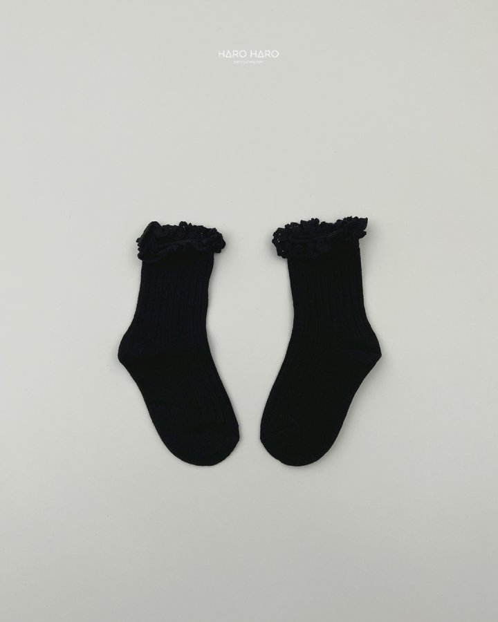 Haro Haro - Korean Children Fashion - #Kfashion4kids - Ange Lace Socks - 6