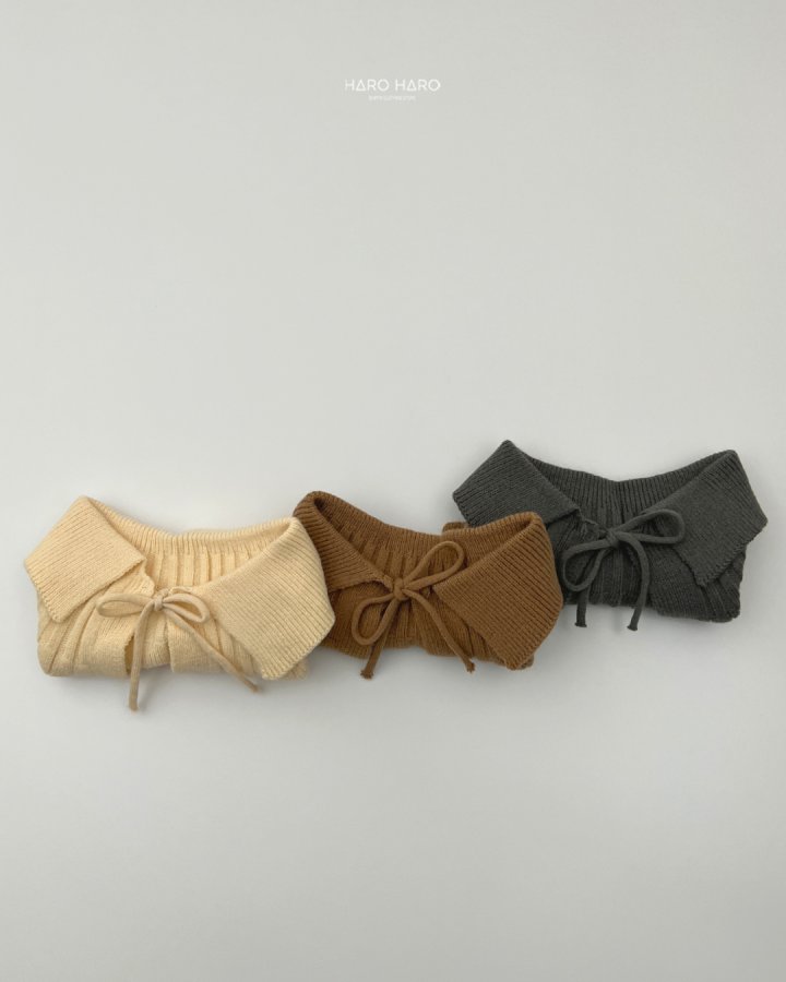 Haro Haro - Korean Children Fashion - #childofig - Brownie Knit Cape - 7