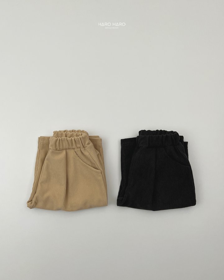 Haro Haro - Korean Children Fashion - #childofig - Corduroy Pants (set of 2) - 9