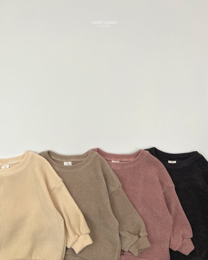 Haro Haro - Korean Children Fashion - #childofig - Classic Knit Sweatshirt - 5