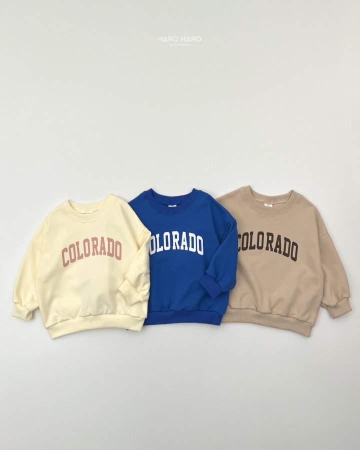 Haro Haro - Korean Children Fashion - #stylishchildhood - Colorado Sweatshirt - 4