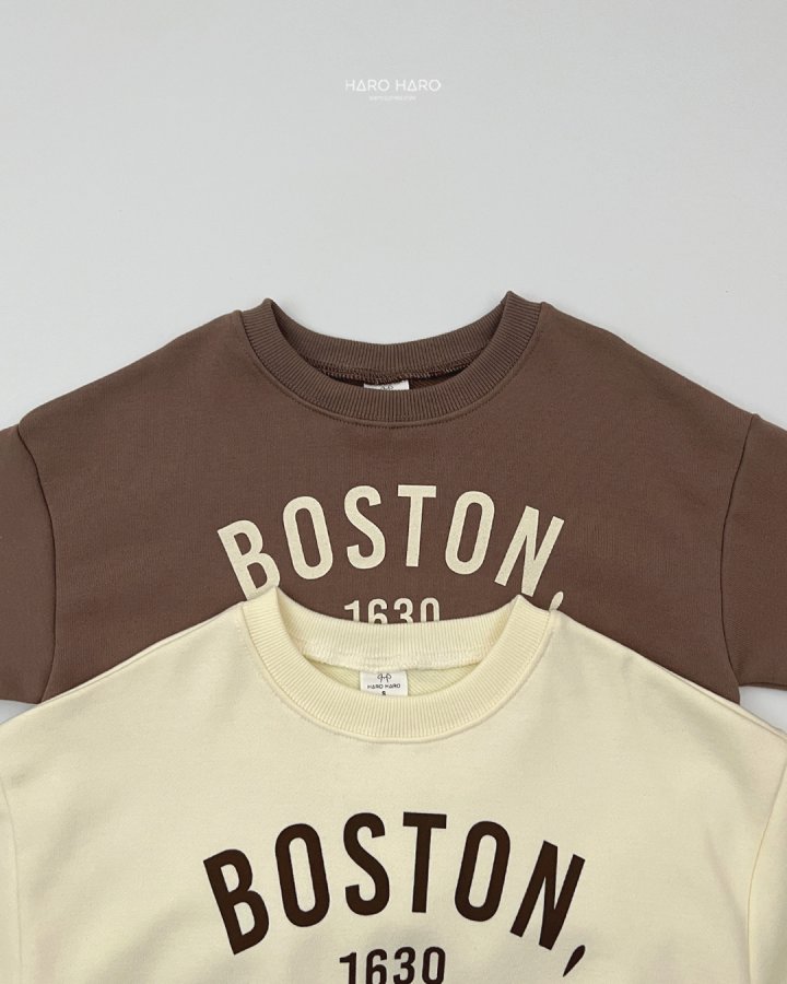 Haro Haro - Korean Children Fashion - #childofig - Boston Sweatshirt - 3
