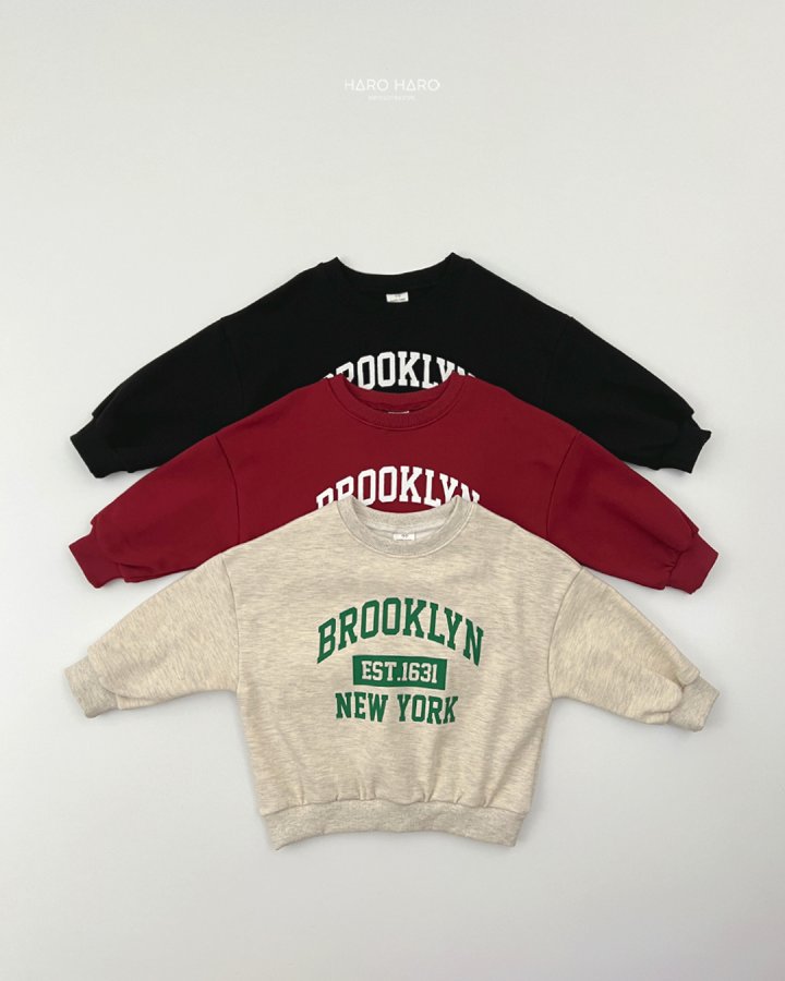 Haro Haro - Korean Children Fashion - #childofig - Brooklyn Sweatshirt - 2
