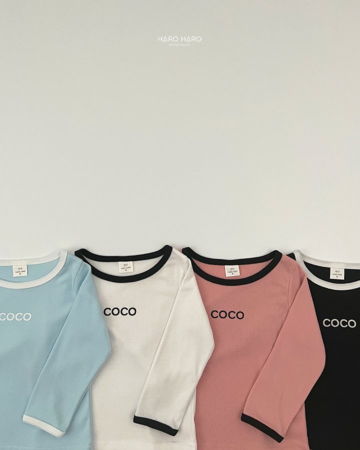 Haro Haro - Korean Children Fashion - #childrensboutique - Coco Raglan Tee - 5