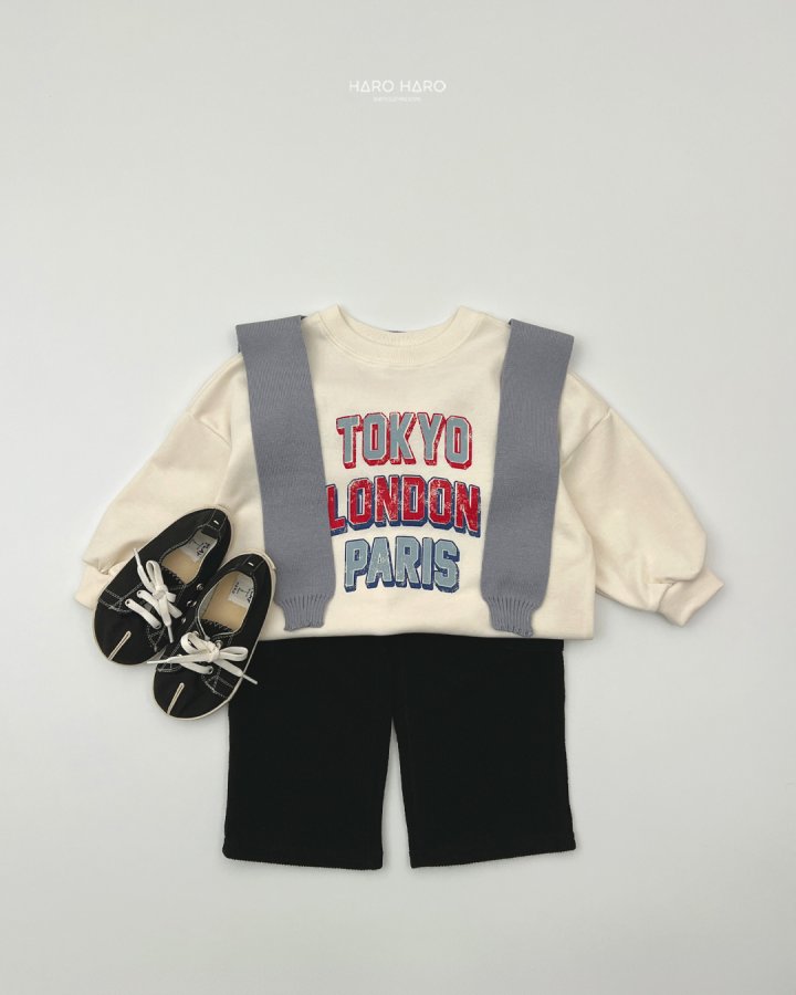 Haro Haro - Korean Children Fashion - #childrensboutique - City Tour Sweatshirt - 9