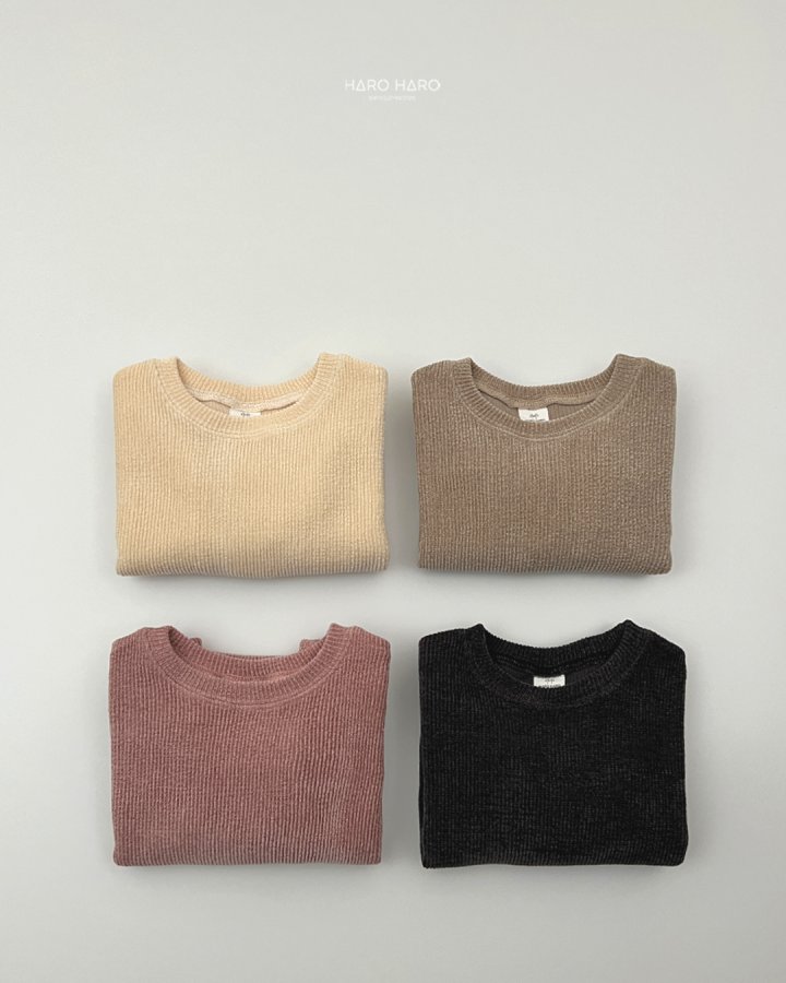 Haro Haro - Korean Children Fashion - #childrensboutique - Classic Knit Sweatshirt - 6