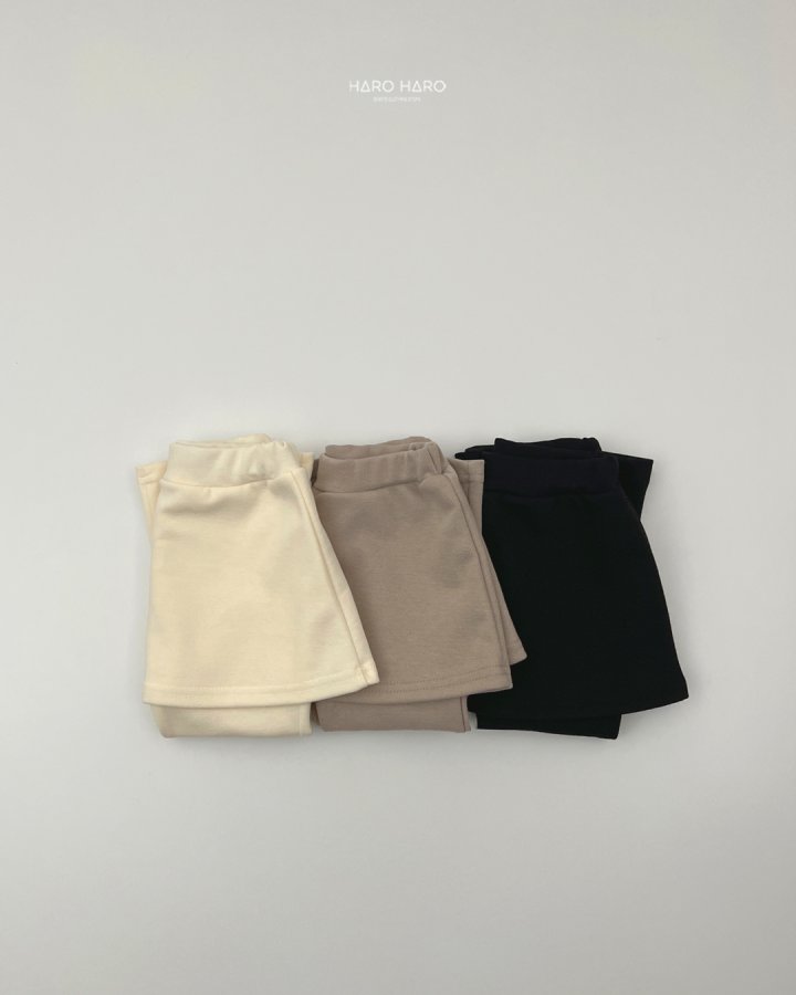 Haro Haro - Korean Children Fashion - #childrensboutique - Cocoa Skirt Pants - 8