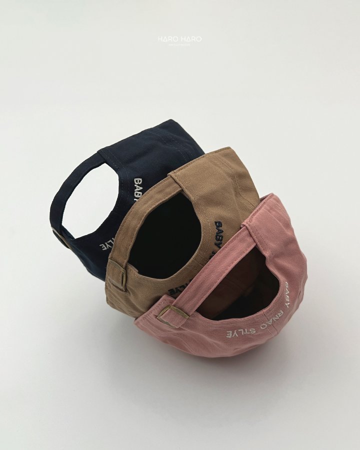 Haro Haro - Korean Children Fashion - #childrensboutique - Point Logo Cap - 8