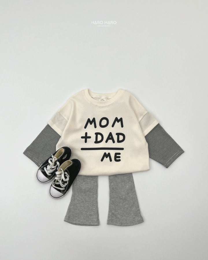 Haro Haro - Korean Children Fashion - #designkidswear - It's Me Layered Tee - 9