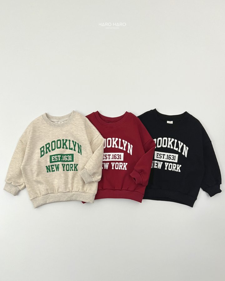 Haro Haro - Korean Children Fashion - #childrensboutique - Brooklyn Sweatshirt - 4