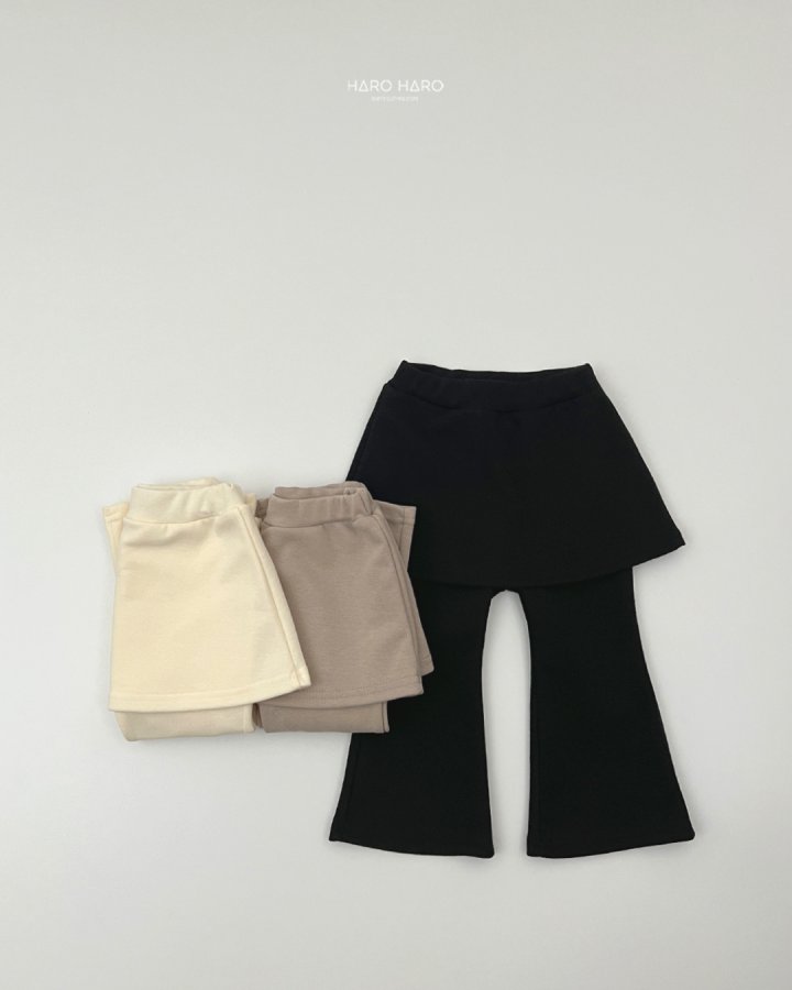 Haro Haro - Korean Children Fashion - #designkidswear - Cocoa Skirt Pants - 9