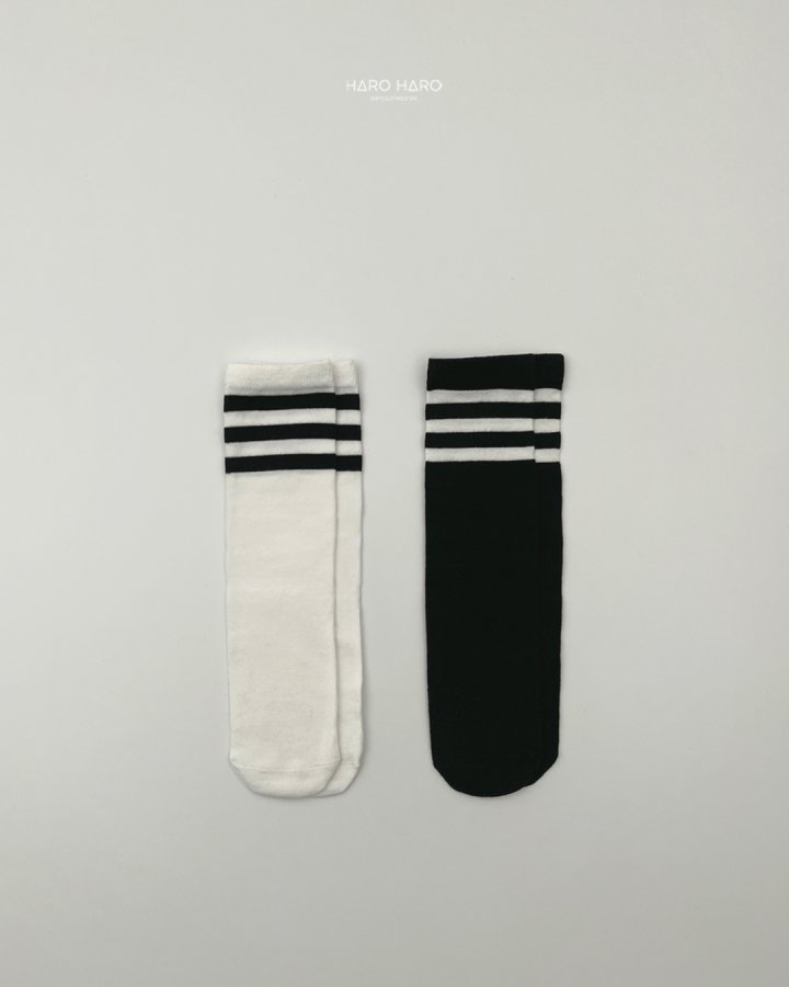 Haro Haro - Korean Children Fashion - #designkidswear - Essential Nix Socks - 2