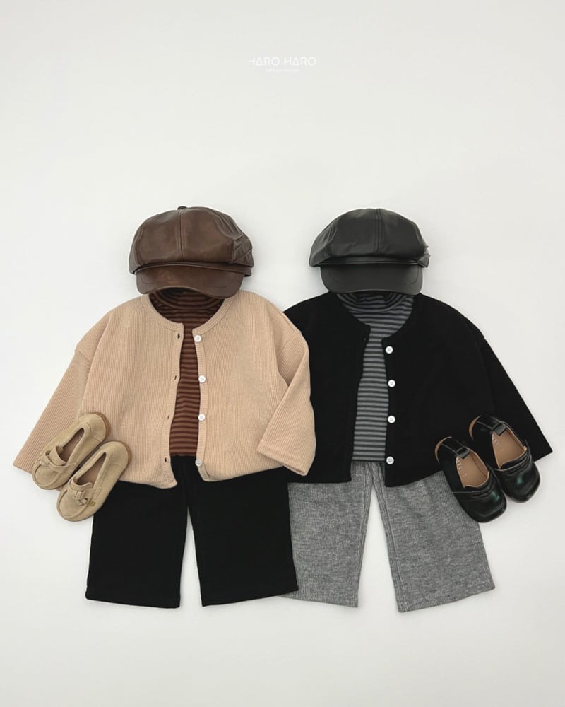 Haro Haro - Korean Children Fashion - #discoveringself - Pumpkin Knit Cardigan (set of 2) - 11