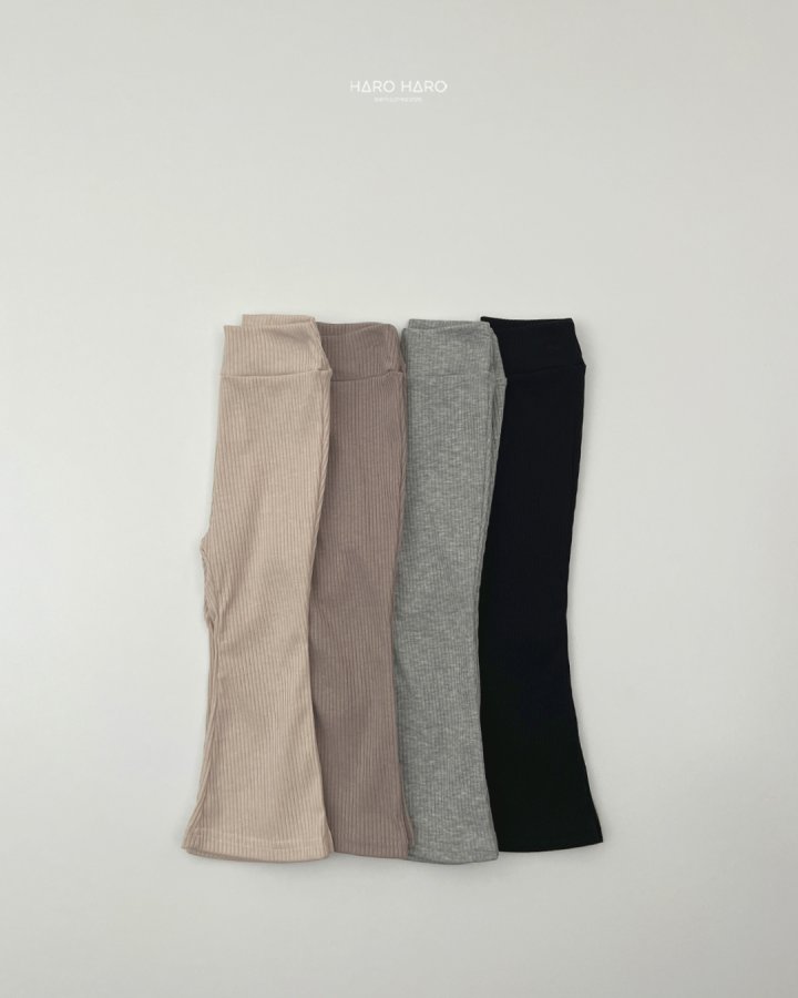 Haro Haro - Korean Children Fashion - #designkidswear - High Waist Leggings - 4