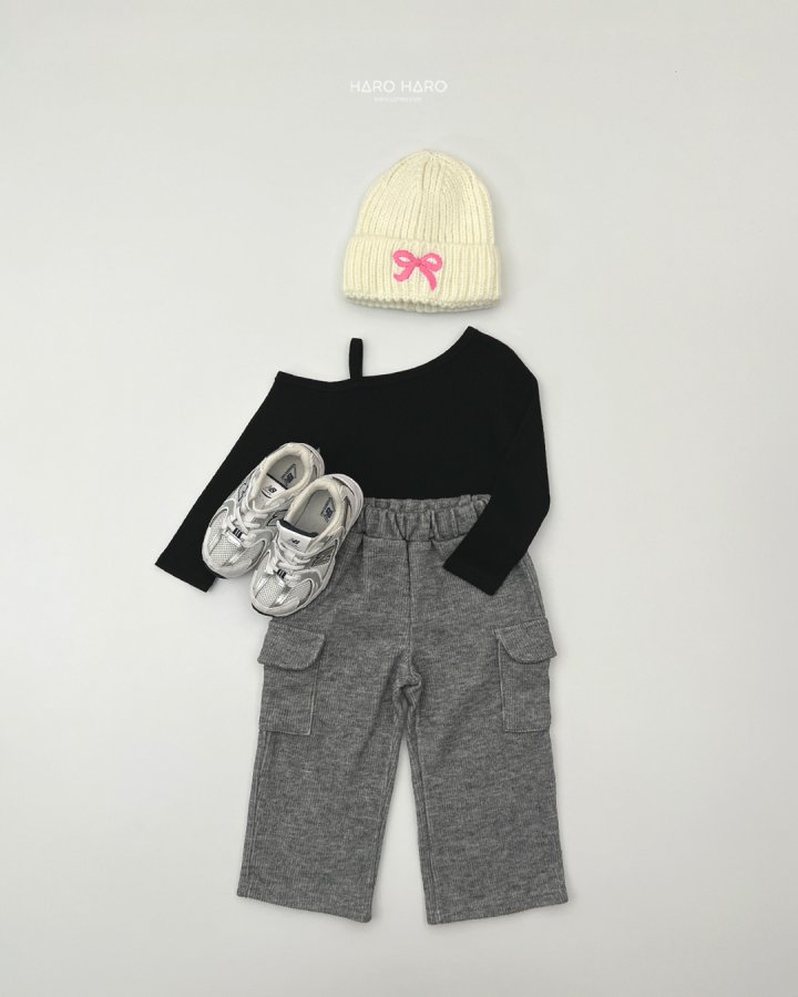 Haro Haro - Korean Children Fashion - #discoveringself - Cute Ribbon Beanie - 11