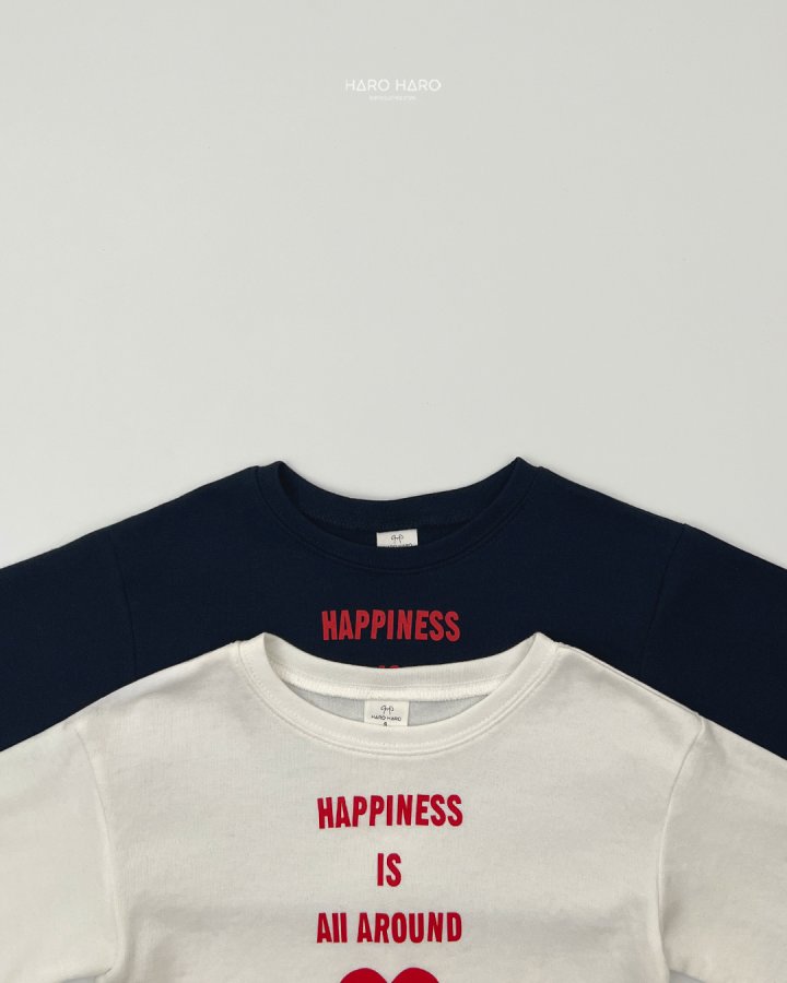 Haro Haro - Korean Children Fashion - #fashionkids - Happy Crop Tee - 3