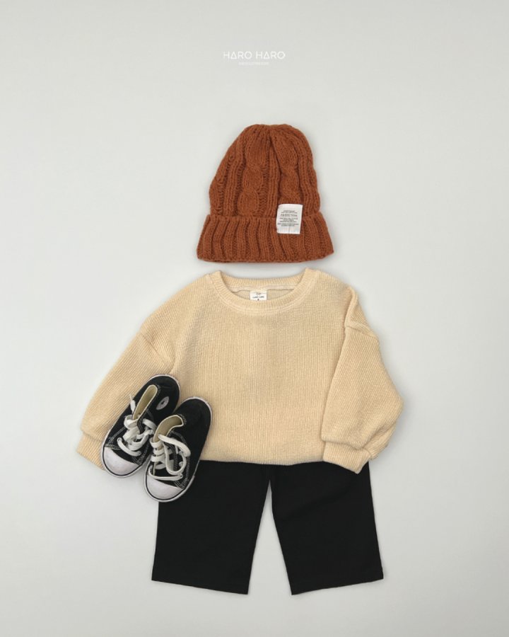 Haro Haro - Korean Children Fashion - #fashionkids - Classic Knit Sweatshirt - 9